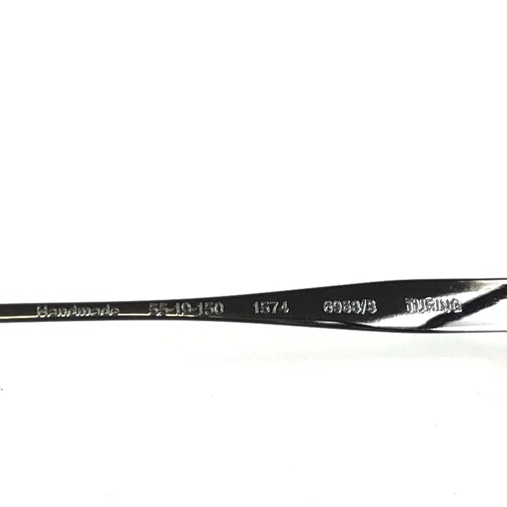 Gigi Studios Eyeglasses Frames TURING 6953/3 Black Gray Gunmetal 55-19-150